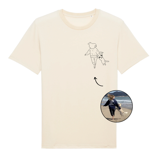 Shirt mit personalisierter Illustration