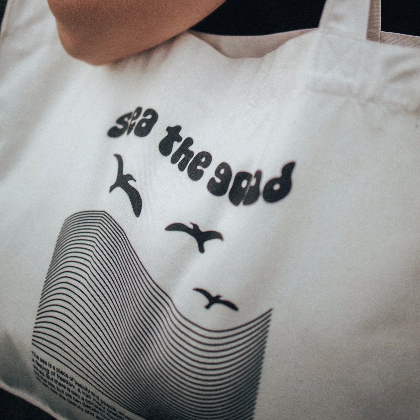 Shopping Bag "sea the good"