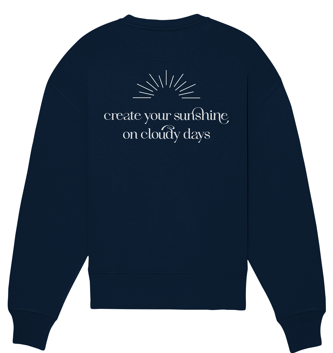 Oversize Sweatshirt "sunshine"