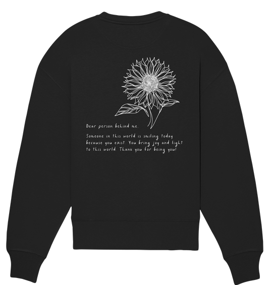 Oversize Sweatshirt "dear person"