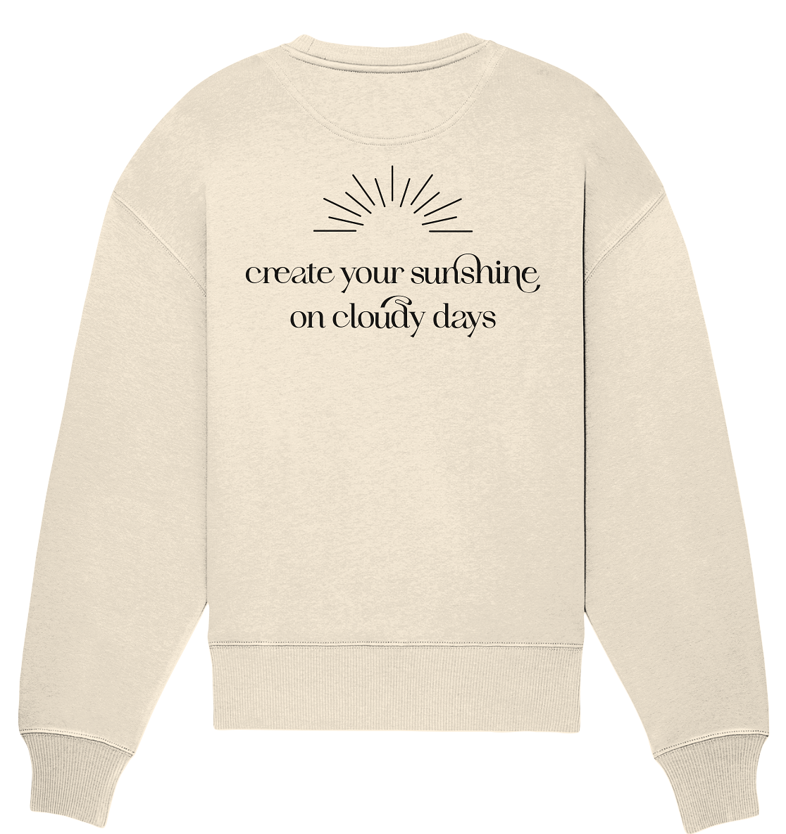 Oversize Sweatshirt "sunshine"