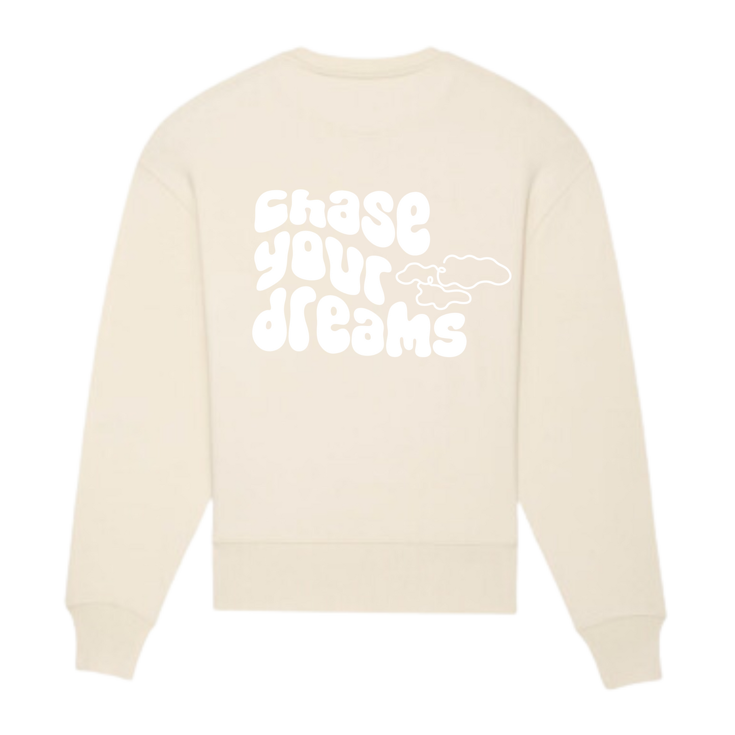 Oversize Sweatshirt "chase your dreams"